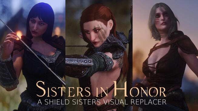 Sisters in Honor - A Aela Njada Ria Visual Replacer