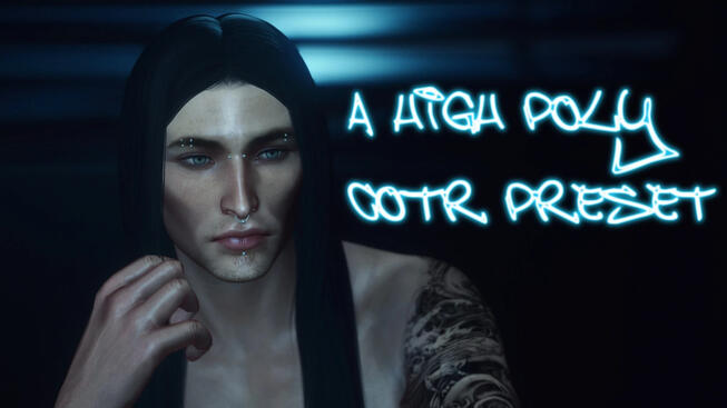 Time Traveler Face Preset for High Poly CotR