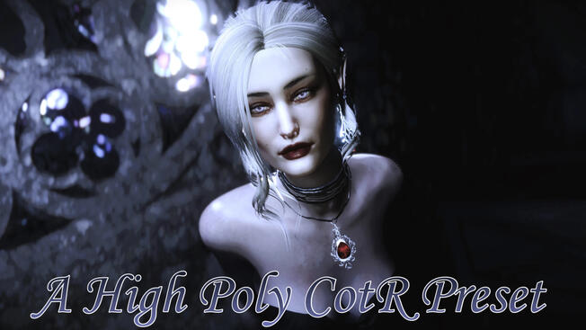A Ghostly Face Preset for High Poly CotR A Ghostly Face Preset for High Poly CotR